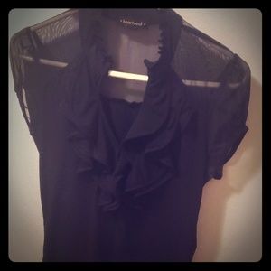 Black Heartsoul Top Sz Small